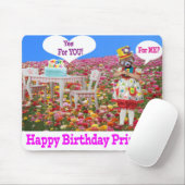 マウスパッド.ハッピーバースデープリンセス赤いパンダ/lit マウスパッド (マウス)