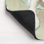 マウスパッド「パリ/ダックパーク」の水彩画のスケッチ」 マウスパッド (コーナー)