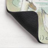 マウスパッド「パリ/パルクスケッチ水彩画」 マウスパッド (コーナー)