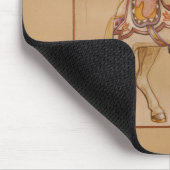 マウスパッド – パープルポニー回転木馬 (コーナー)