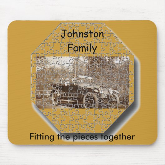 マウスパッド – ピースを合わせる (正面)