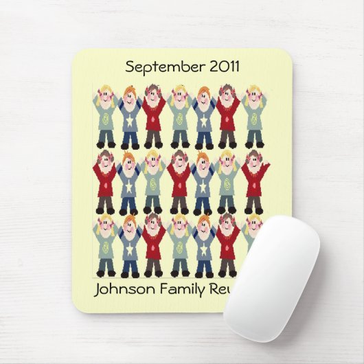 マウスパッド – ファミリ懇親会 (マウス)