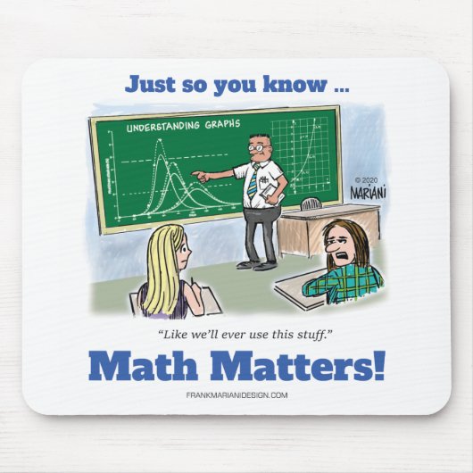 マウスパッド-フレンドリーキャプション マウスパッド (正面)