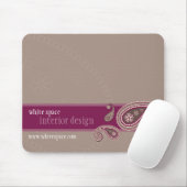 マウスパッド：:ペイズリー3 マウスパッド (マウス)