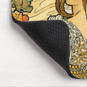 マウスパッド:ミュシャ – 花の言語 マウスパッド (コーナー)