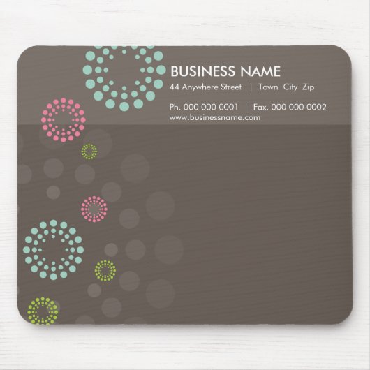 マウスパッド::レトロスポット6 マウスパッド (正面)