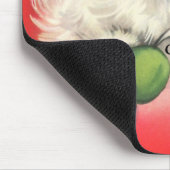 マウスパッド、ヴィンテージのクリスマスサンタクロース マウスパッド (コーナー)