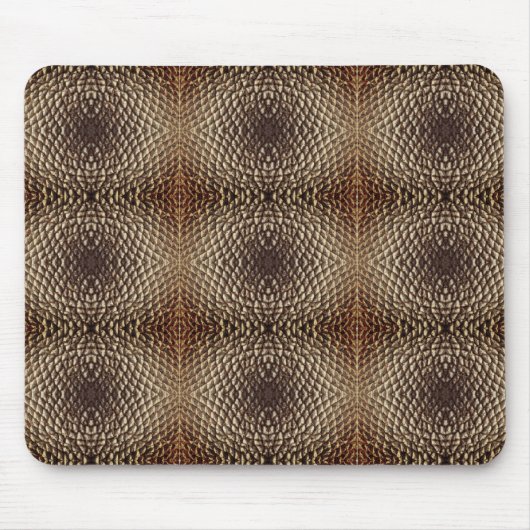 マウスパッド – 万華鏡型ひまわり種子 (正面)