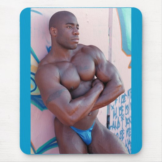 マウスパッド、"休息のJermaine " マウスパッド (正面)