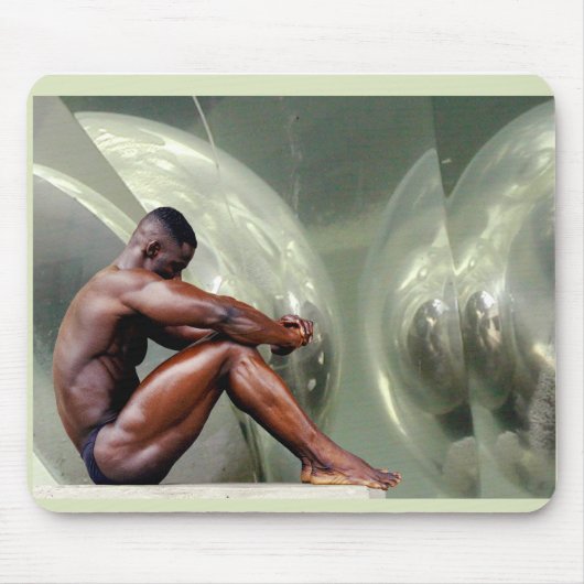 マウスパッド、"勇敢で新しい世界" マウスパッド (正面)