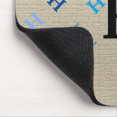 マウスパッド – 名前が青い定型書簡 (コーナー)