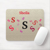 マウスパッド – 名前の入った定型書簡 (マウス)