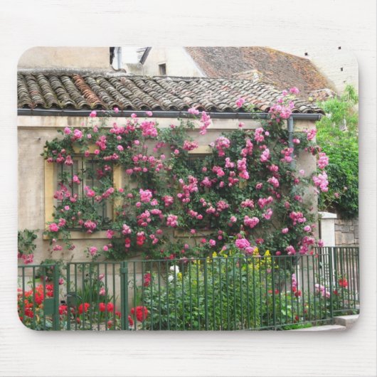 マウスパッド:  引きずるバラ マウスパッド (正面)