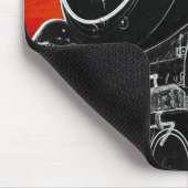 マウスパッド-日没の列車 マウスパッド (コーナー)