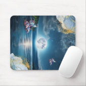 マウスパッド(月夜の湖マウスパッド) マウスパッド (マウス)