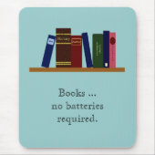 マウスパッド – 本…電池は不要。 (正面)