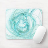 マウスパッド: 水のユニークで抽象的なフラクタルの芸術! マウスパッド (マウス)