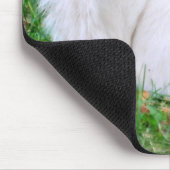 マウスパッド-白いリス マウスパッド (コーナー)