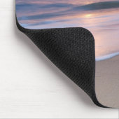 マウスパッド：穏やかなビーチ波 マウスパッド (コーナー)