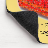 マウスパッド-系図学-パズルの統合 マウスパッド (コーナー)