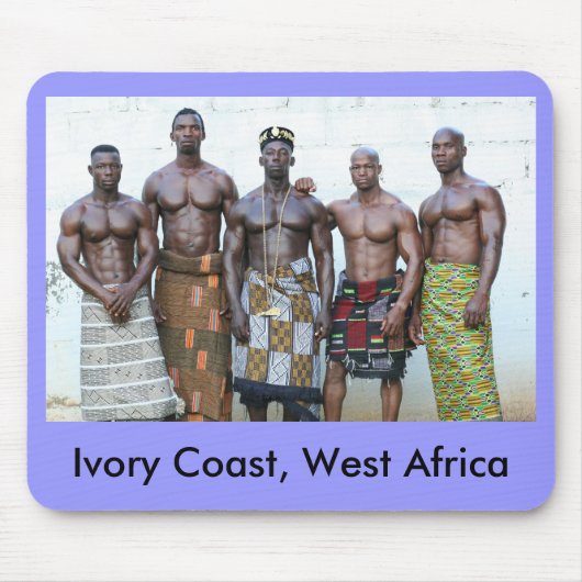 マウスパッド、紫色5人の戦士 マウスパッド (正面)