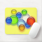 マウスパッド – 色のバブル (マウス)