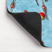 マウスパッド – 魚釣りボール&ルアー (コーナー)