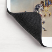 マウスパッド – 3頭の回転木馬馬 (コーナー)