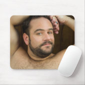 マウスパッド"bedromm注目します"は マウスパッド (マウス)