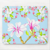 マウスパッド(M、C)上の楽しい春 マウスパッド (正面)