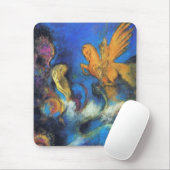 マウスパッド: Roger & Angelica 2 by Odilon Redon マウスパッド (マウス)