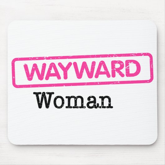 マウスパッド(Wayward Woman Logo) マウスパッド (正面)