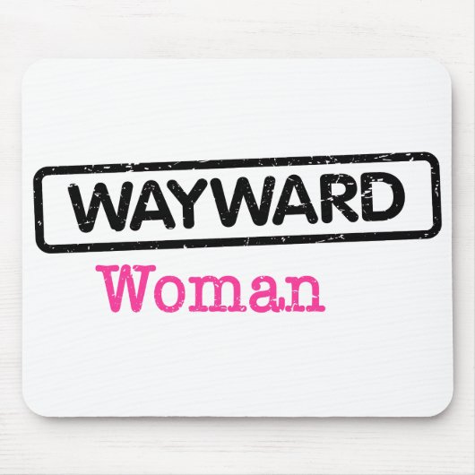 マウスパッド(Wayward Woman Logo) マウスパッド (正面)