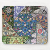 マウスパッド – William Morrisイメージコラージュ (正面)