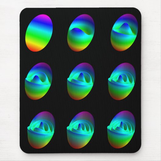 マウスパッド: Zernikeの整式のパターン マウスパッド (正面)