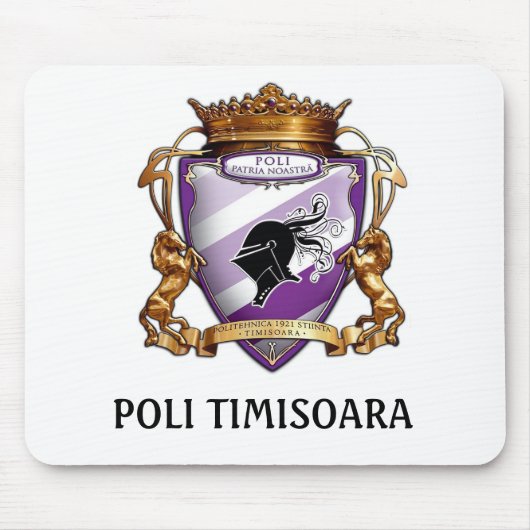 マウスパッドPOLI TIMISOARA マウスパッド (正面)