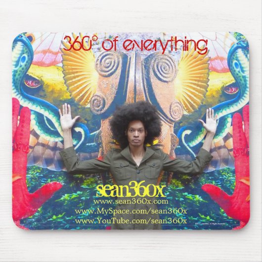 マウスパッドsean360x全見る360° マウスパッド (正面)