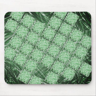 マウスパッドverde oliva com quadros 'faltando' マウスパッド