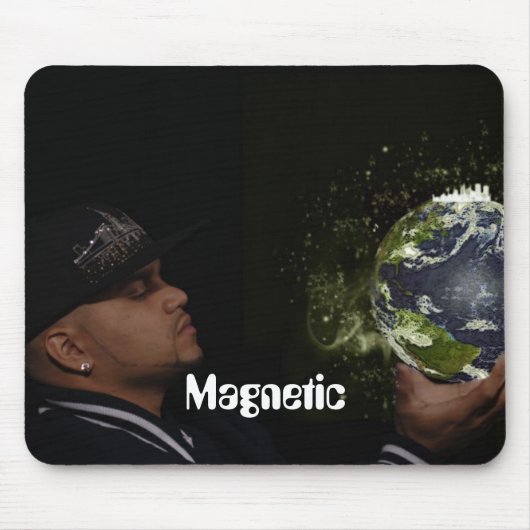 マウスパッドw/lightの文字 マウスパッド (正面)