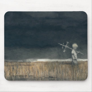 マウスパッドw/myの鉛筆の芸術、「Childhood マウスパッド