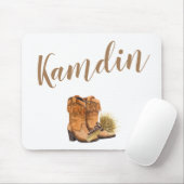 マウスパッパーソナライズされたトサマーカントリーウェディングラスト マウスパッド (マウス)