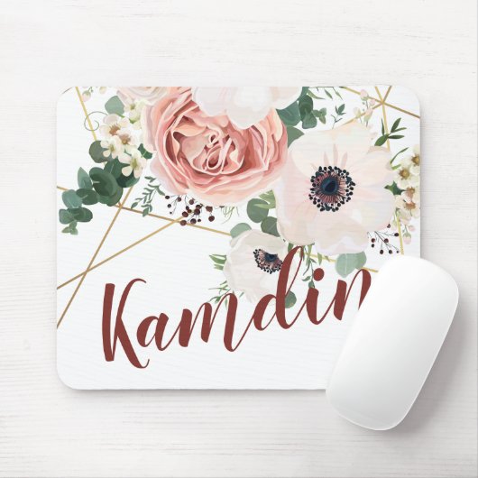 マウスパッパーソナライズされたトジオメトリックガーデンバラアネモ マウスパッド (マウス)