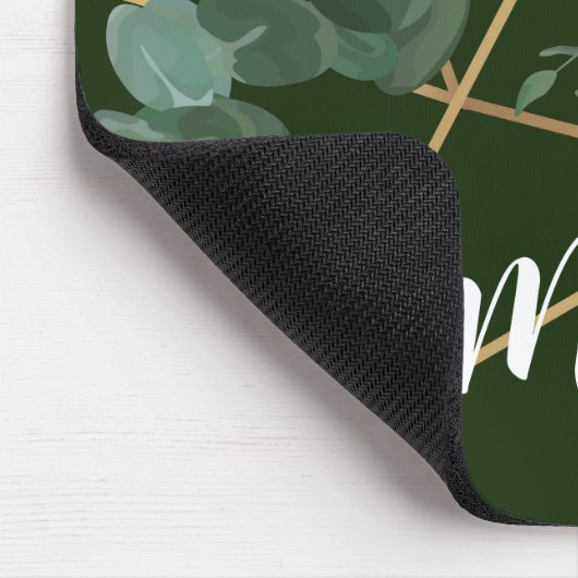 マウスパッパーソナライズされたトジオメトリックガーデンバラハンテ マウスパッド (コーナー)