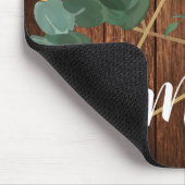 マウスパッパーソナライズされたトジオメトリックガーデンバラバーン マウスパッド (コーナー)