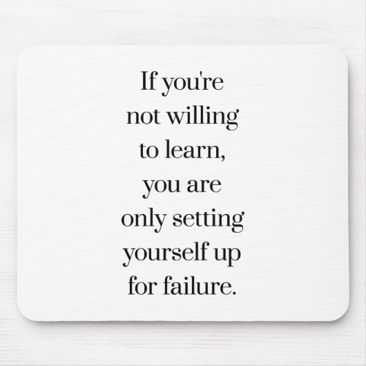 マウスパッ学トに喜んで マウスパッド (正面)