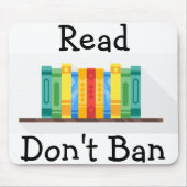 マウスパッ読トを禁止しない マウスパッド (正面)