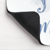 マウスパーソナライズされたパッドシーホース海ビーチ水 マウスパッド (コーナー)