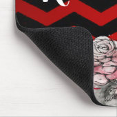 マウスパーソナライズされたパッドスカルバラゴシックChevron r マウスパッド (コーナー)