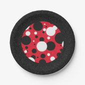 マウスパーティーMr. & Mrs.お祝いシャワーパーティー ペーパープレート (正面)