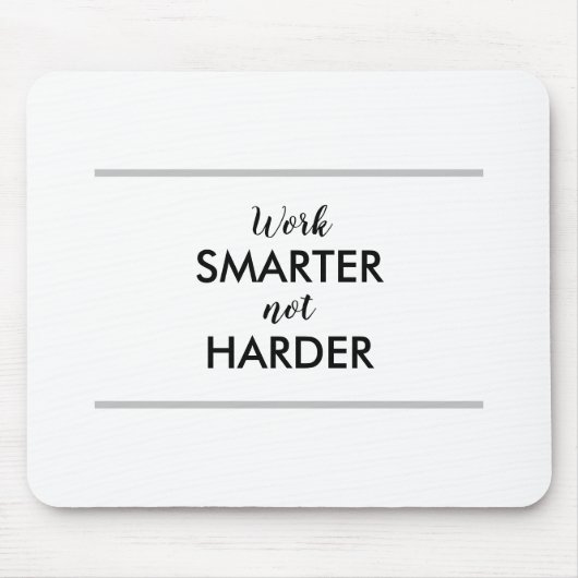 マウスパ頭が切れるッドが強くならない作業 マウスパッド (正面)